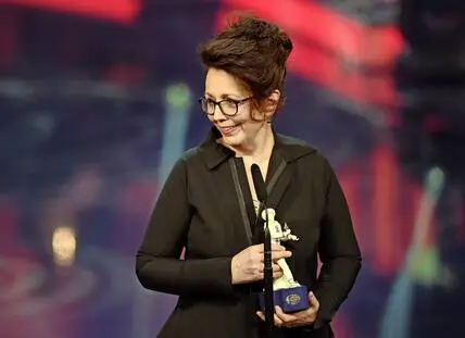 Marie Noëlle with the Bavarian film Award